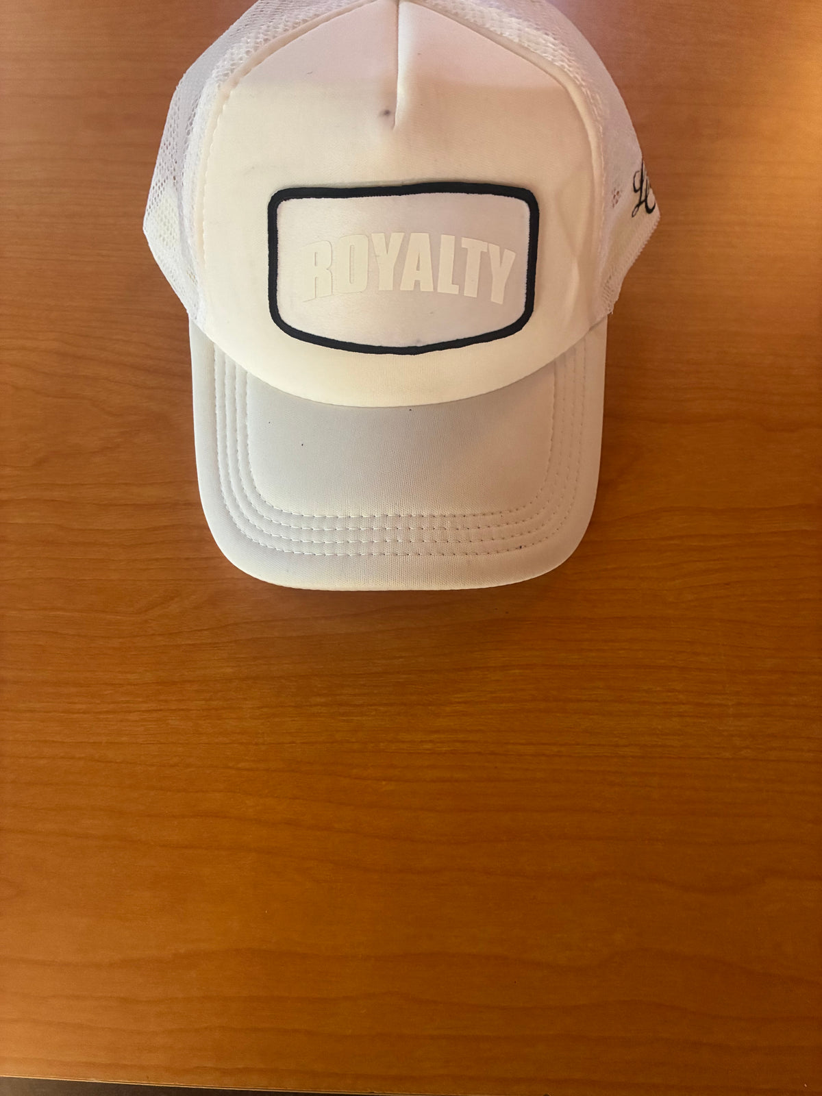 Trucker: White on White ROYALTY