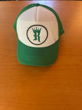 Trucker: White & Green R LOGO