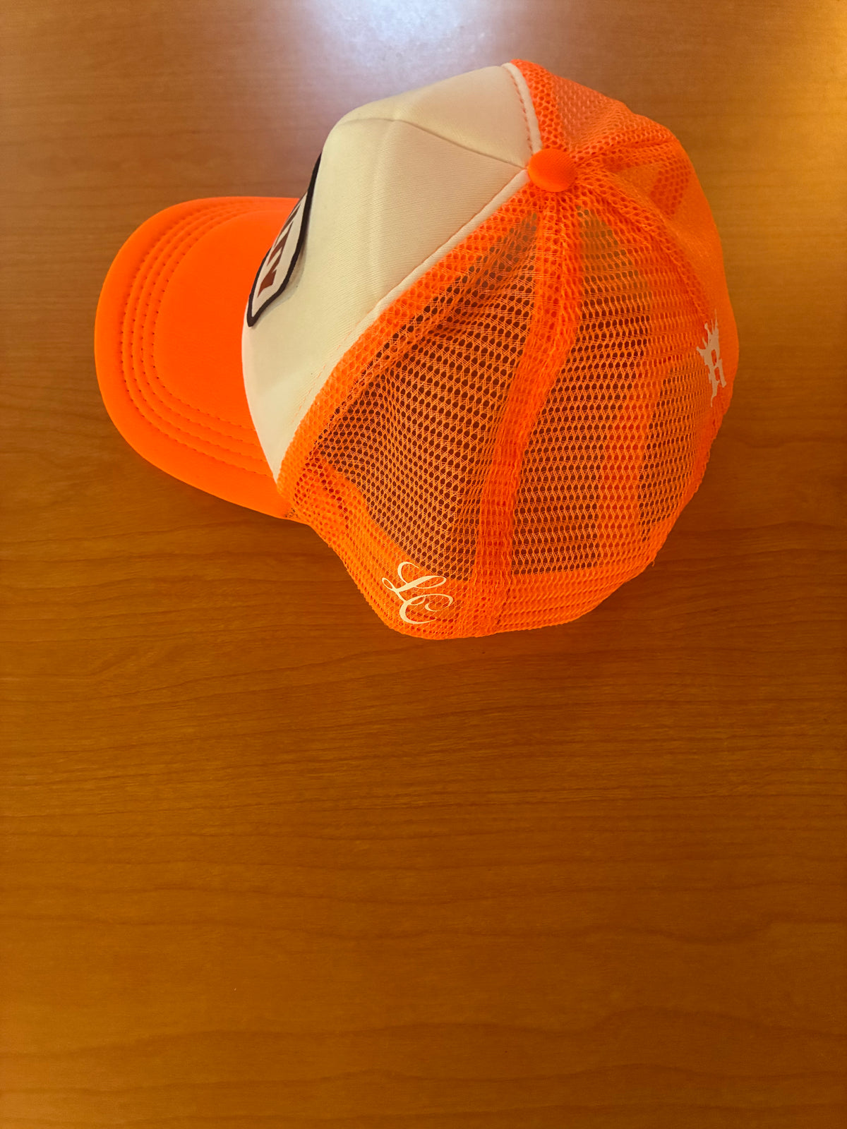 Trucker: White & Orange ROYALTY