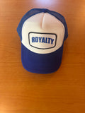 Trucker: White & Ocean Blue ROYALTY