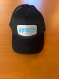Trucker: Black & Ocean Blue ROYALTY