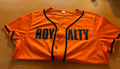 Baseball Jersey Orange & Black