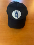 Trucker: Black & Navy Blue R LOGO